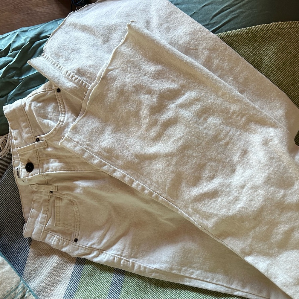 cotton on white flare jeans